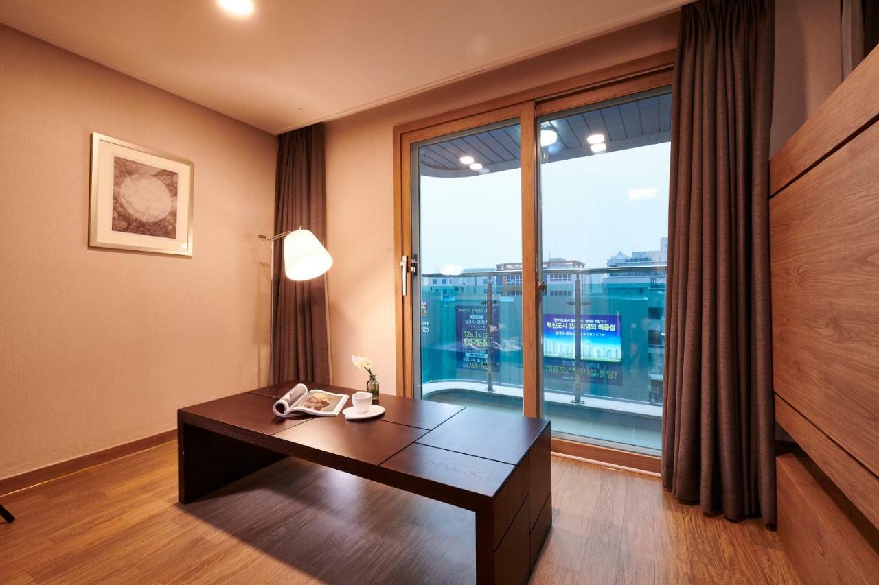 New Raon Stay Čindžu Exteriér fotografie